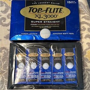 Top Flite XL 3000 golf balls. New, in original pkg.